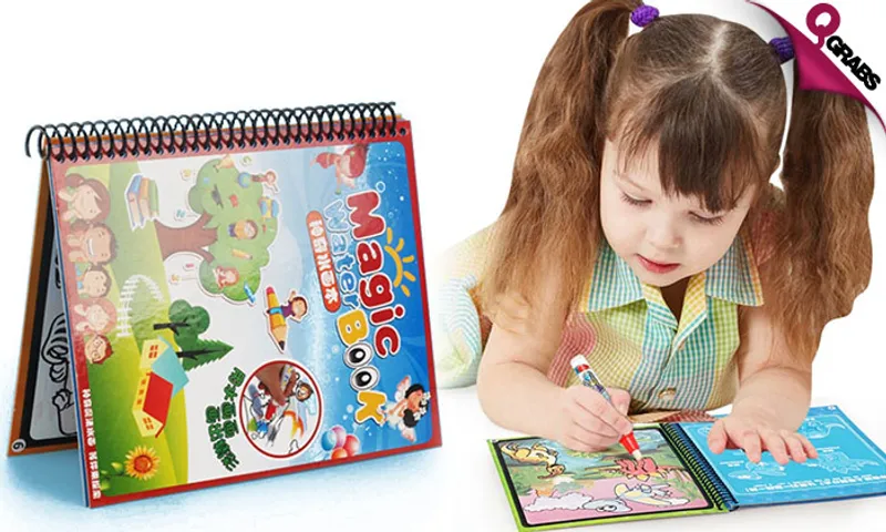 Magic Water Book for Kids!